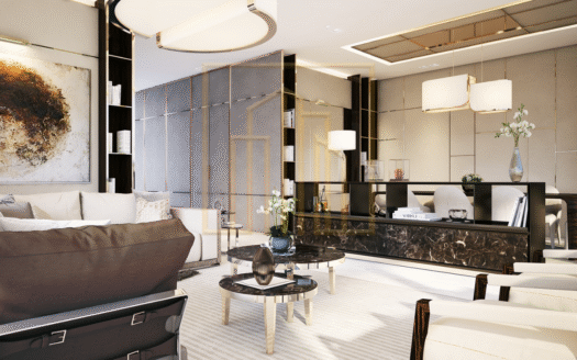 Elegant 3-Bedroom Apartment at La Maison by Fendi Casa
