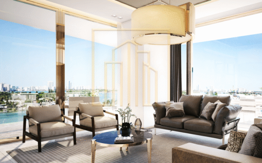 Ocean View 4-Bedroom Apartment at La Maison by Fendi Casa