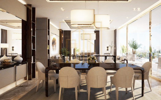 Luxury 3-Bedroom Apartment at La Maison by Fendi Casa