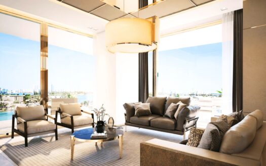 Ocean View 3-Bedroom Apartment at La Maison by Fendi Casa