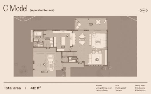 The Woods, Santa María — Luxury Duplex C
