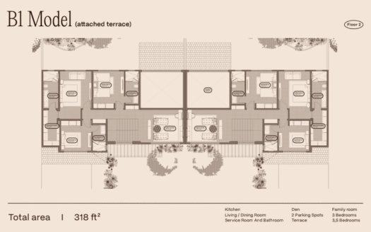 The Woods, Santa María — Luxury Duplex B1
