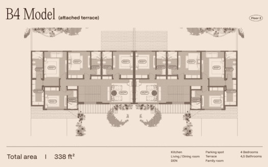The Woods, Santa María — Luxury Duplex B4