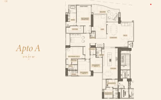 Tagua, Costa Del Este – Apartment Type A