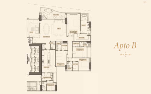 Tagua, Costa Del Este – Apartment Type A & B