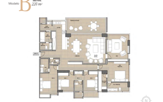 Madero, Costa Del Este – Apartment Type B